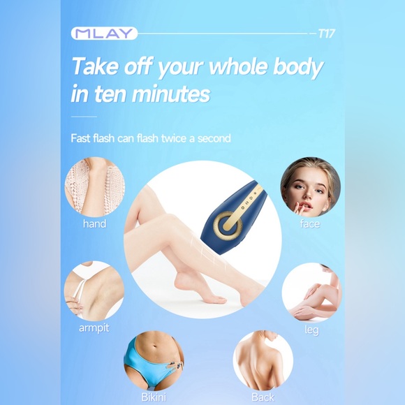 MLAY IPL HAIR REMOVAL DEVICE - Picture 13 of 14